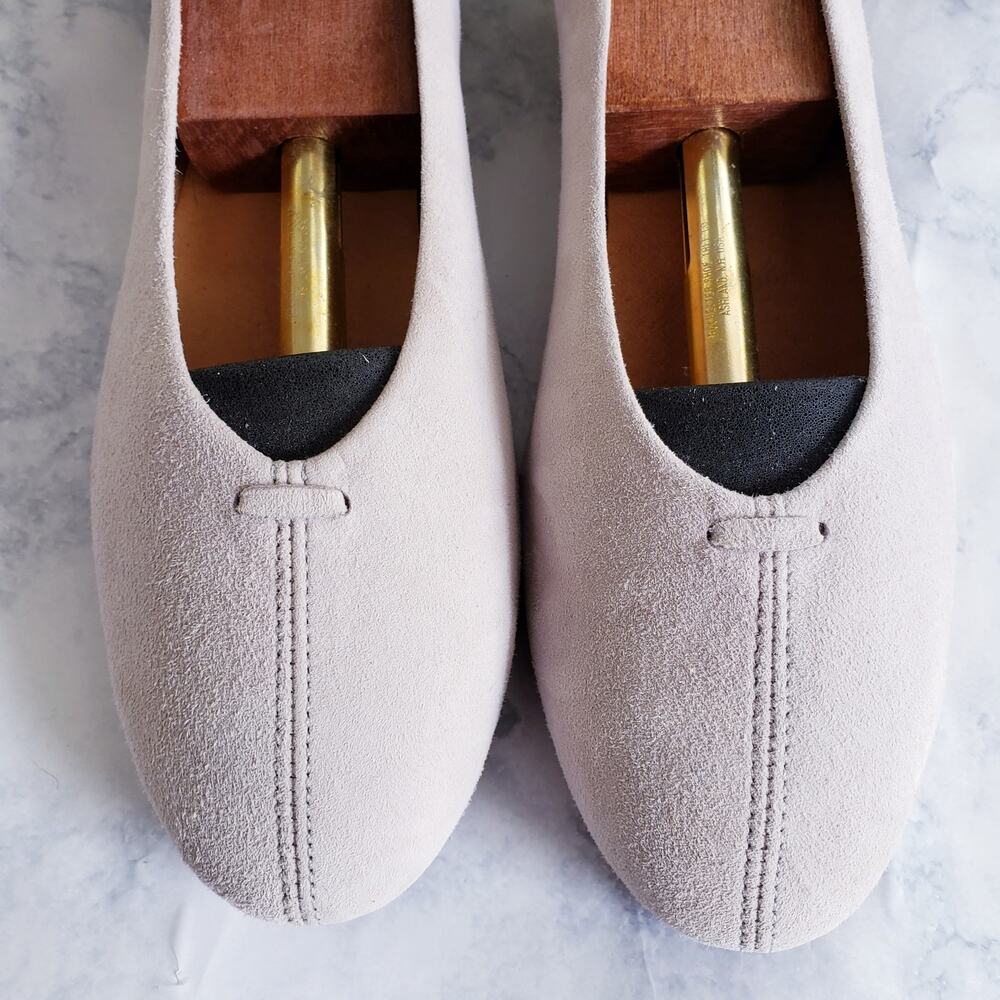 l'intervalle  Cisante Suede Flat in  Pale Lilac‎ NWOT Made in Spain Size 38 US 8 - Picture 7 of 8